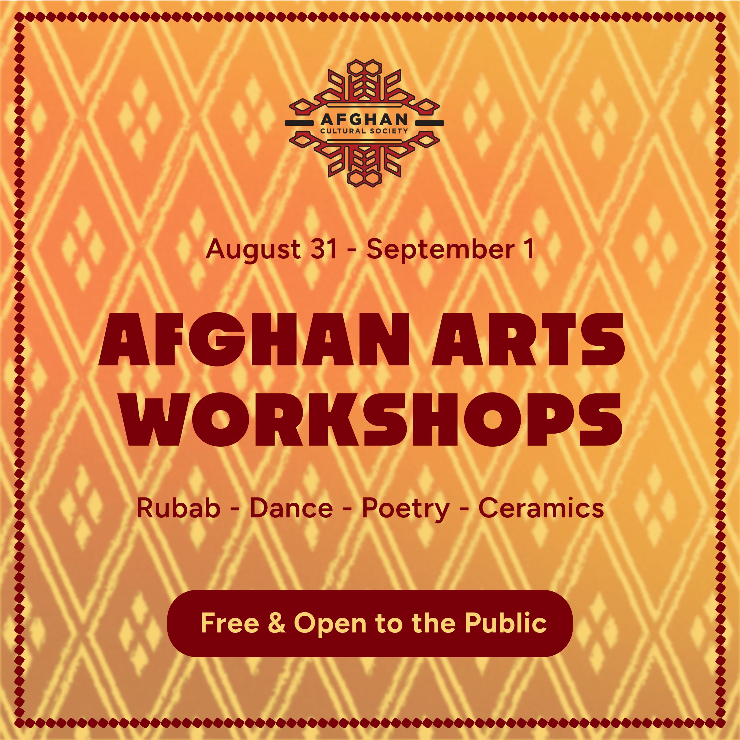 Afghan Arts Workshops & Showcase